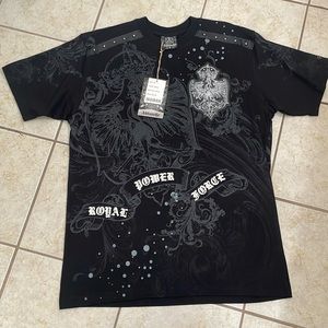 Ablanche XL Black Graphic Tee - NWT